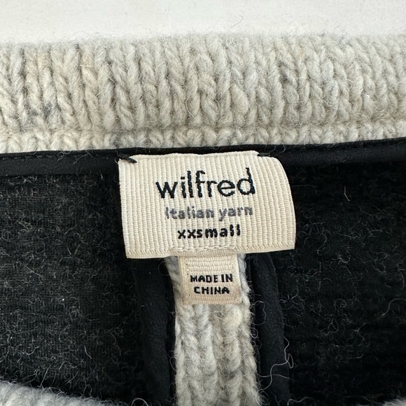Wilfred Wool Sweater with Zip Side Detail - Picture 2 of 2
